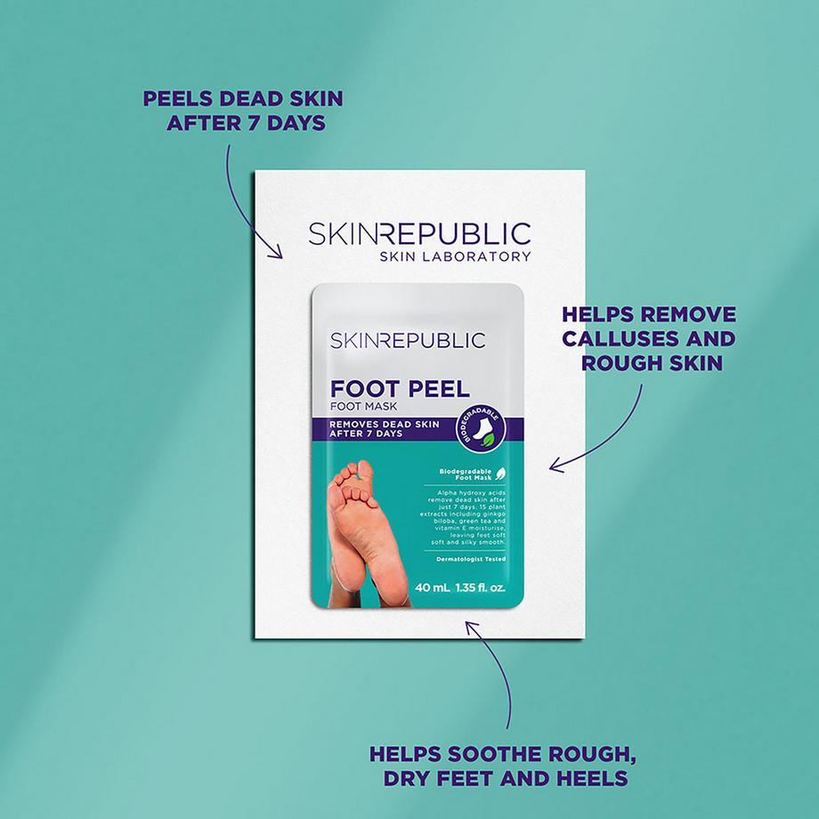 Skin republic Foot Peel Fussmaske 