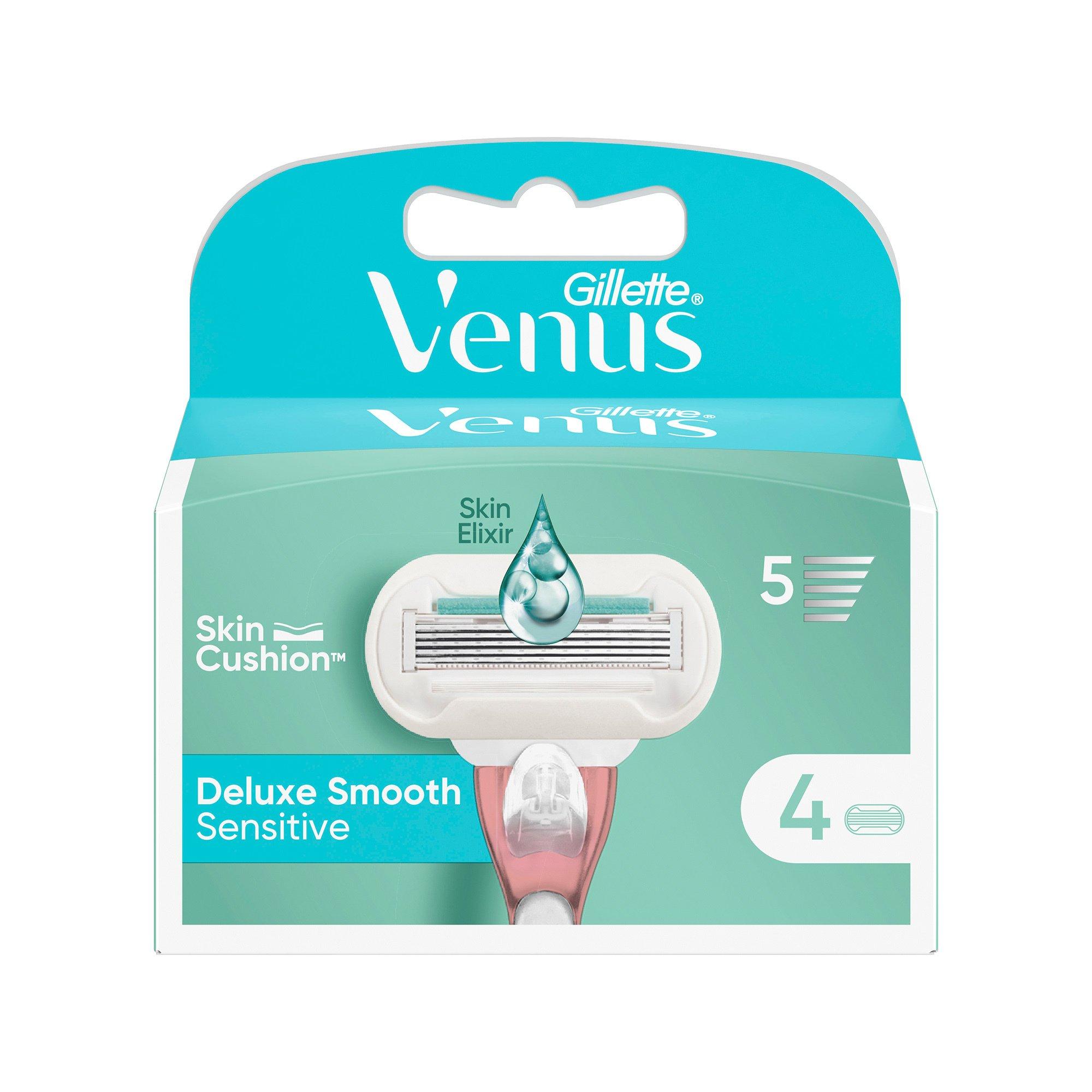 Gillette Venus Deluxe Smooth Sensitive Deluxe Smooth Sensitive Lames de rasoir 