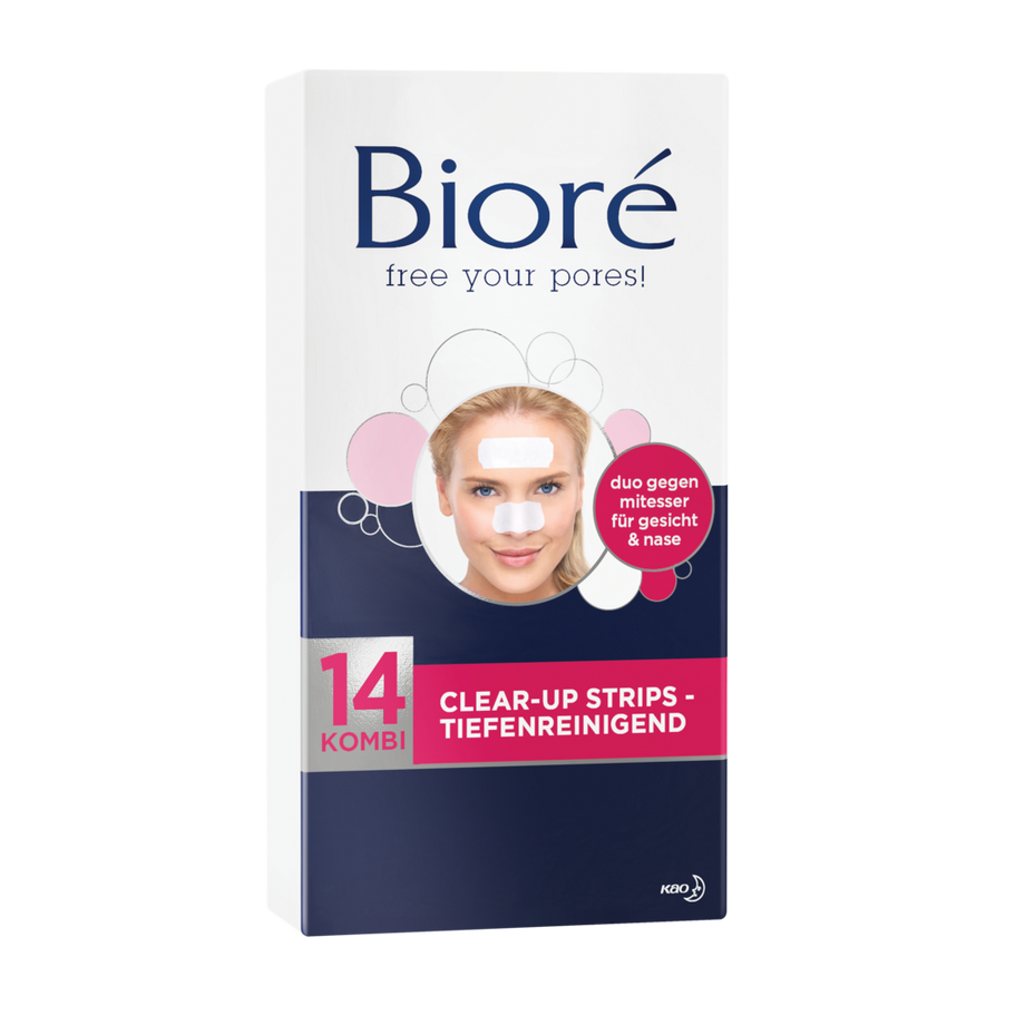 Bioré  Strisce Combinate Clear-Up 14 Strisce 
