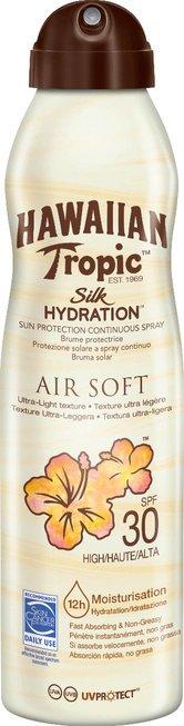HAWAIIAN airsoft silk Silk Hydration Air Soft Continuous Spray SPF 30 