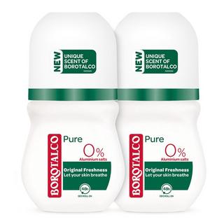 BOROTALCO  Deo Roll-On Pure Original Freshness Duo 