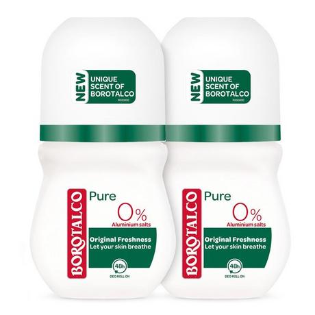 BOROTALCO  Deo Roll-On Pure Original Freshness Duo 