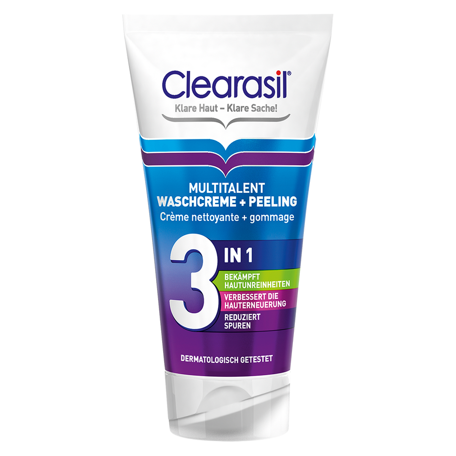 Clearasil Multitalent Crème nettoyante + gommage 