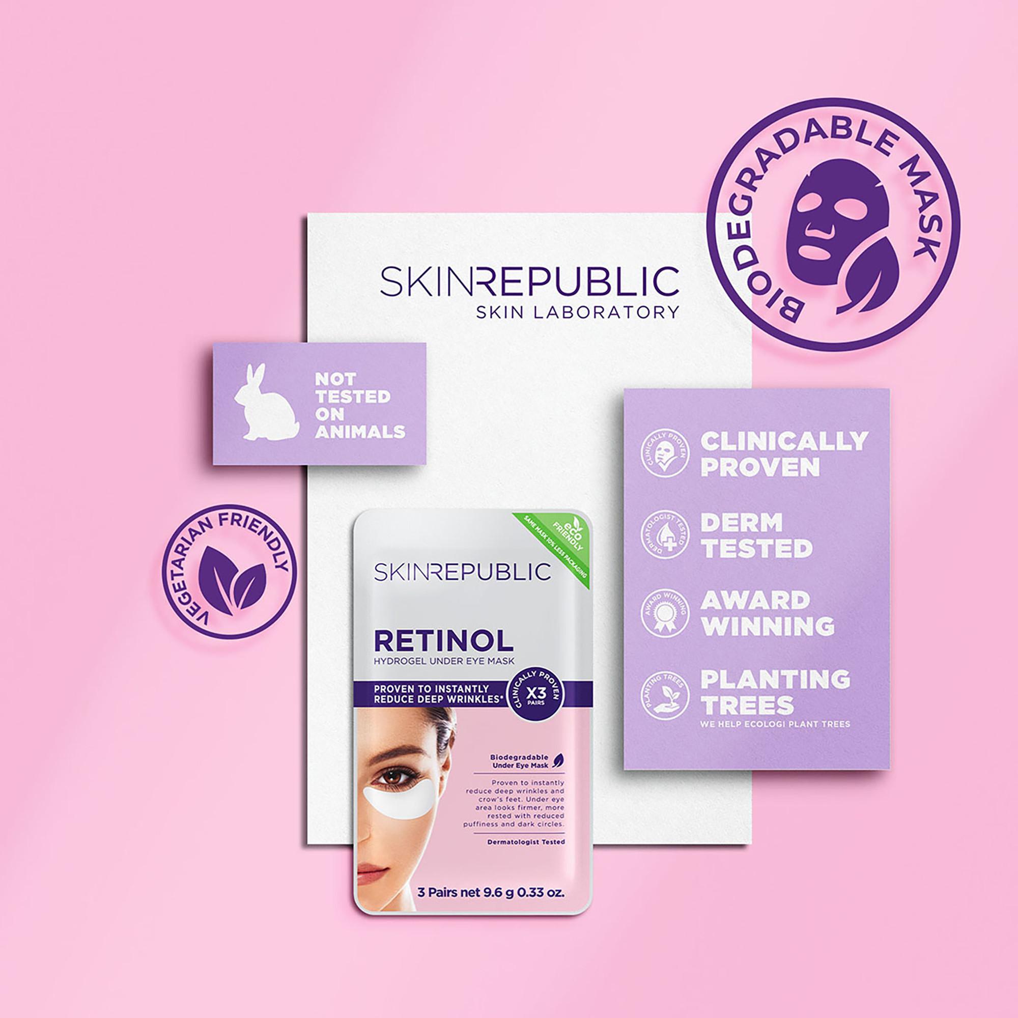 Skin republic Retinol Hydrogel Retinol Hydrogel Under Eye Patches  