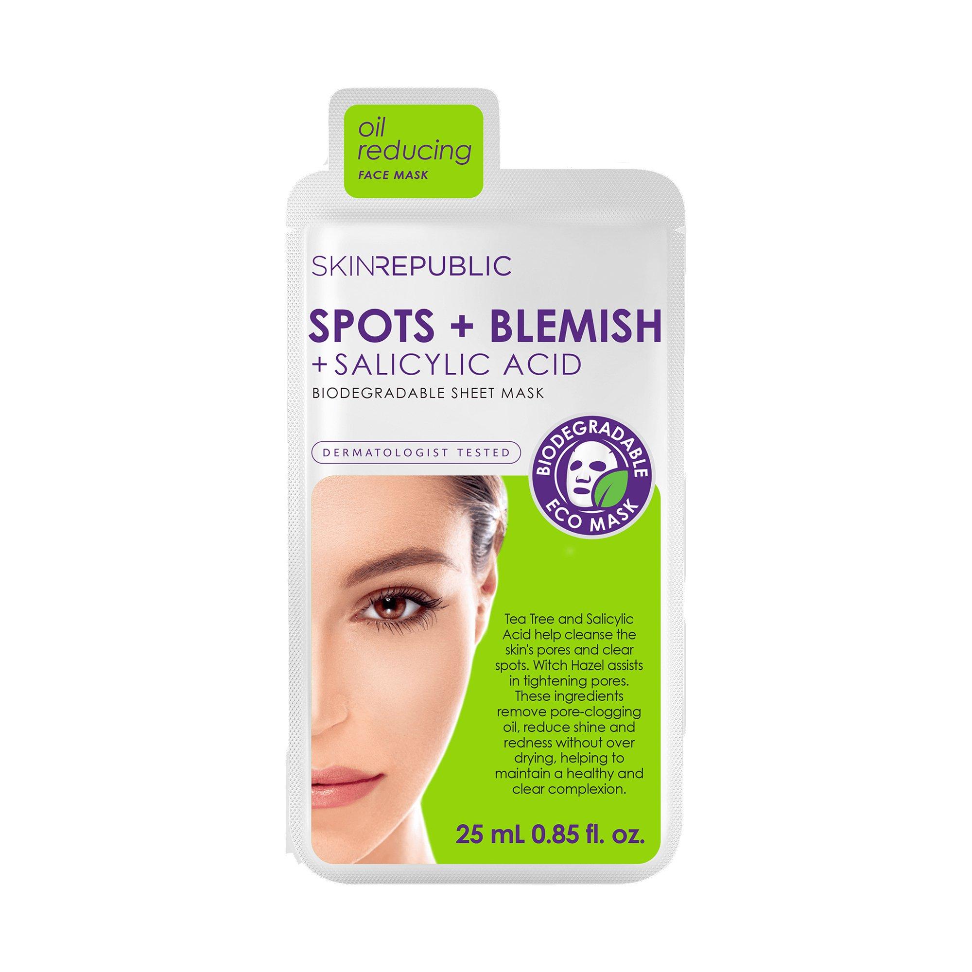 Skin republic Spots + Blemish Spots & Blemish Face Mask 