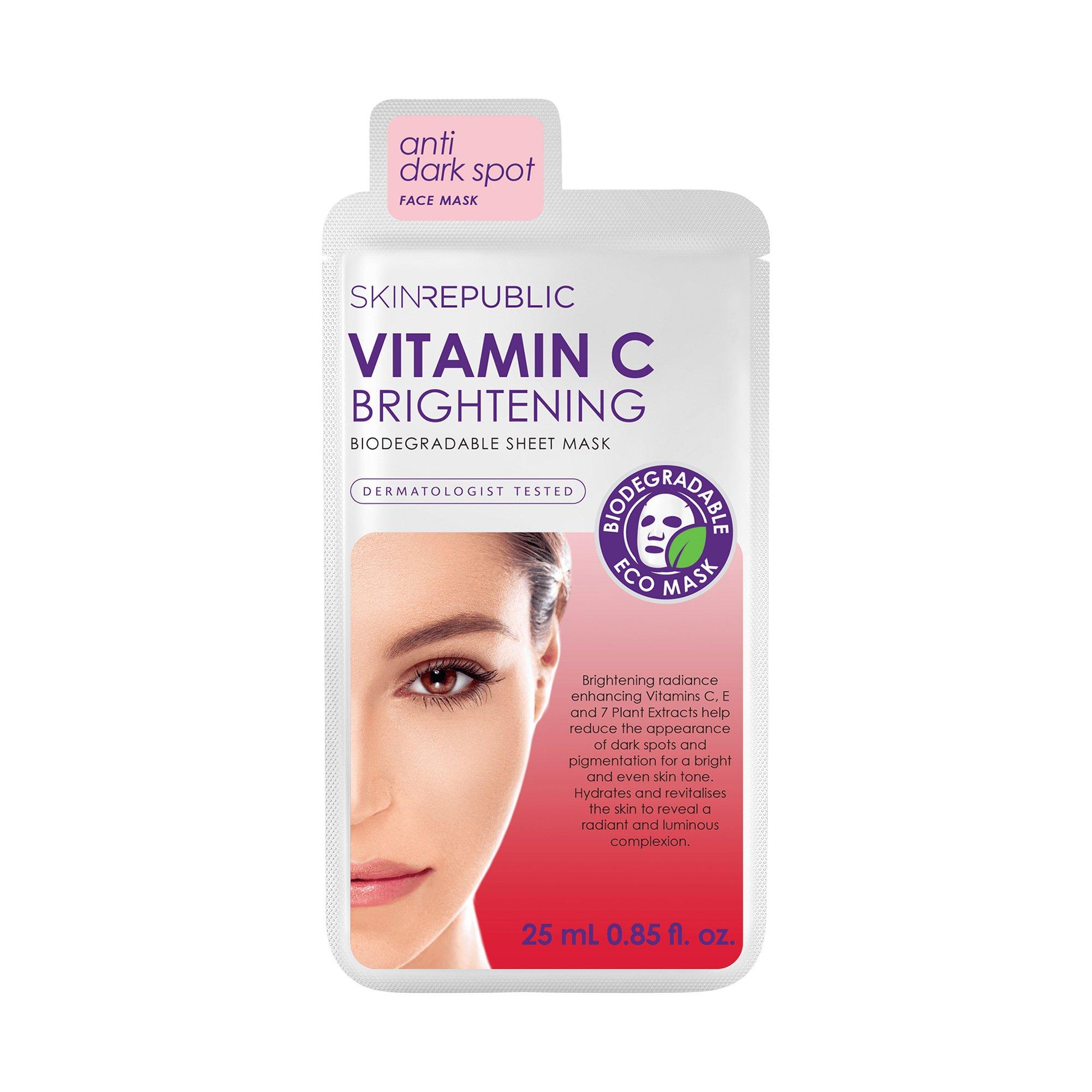 Image of Skin republic Brightening Vitamin C Face Mask - 1 pezzo