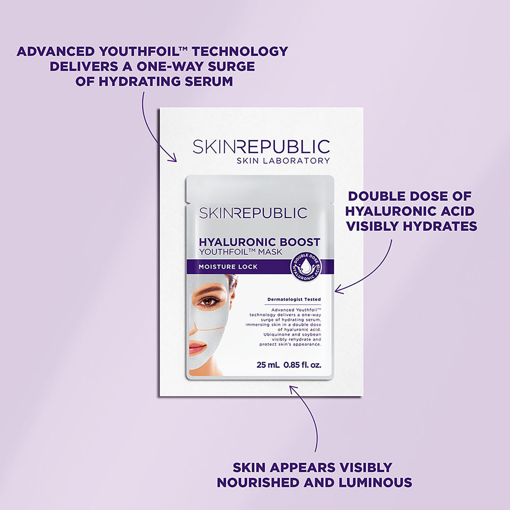 Skin republic Hyaluronic Boost Youthfoil Hyaluronic Boost Face Mask 