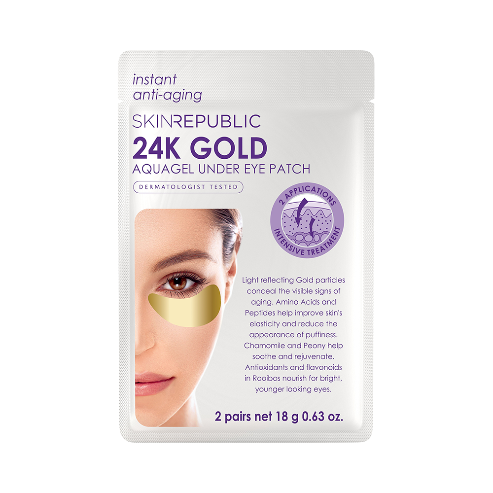 Skin republic  24K Gold Aquagel Under Eye Patches (2 pairs) 