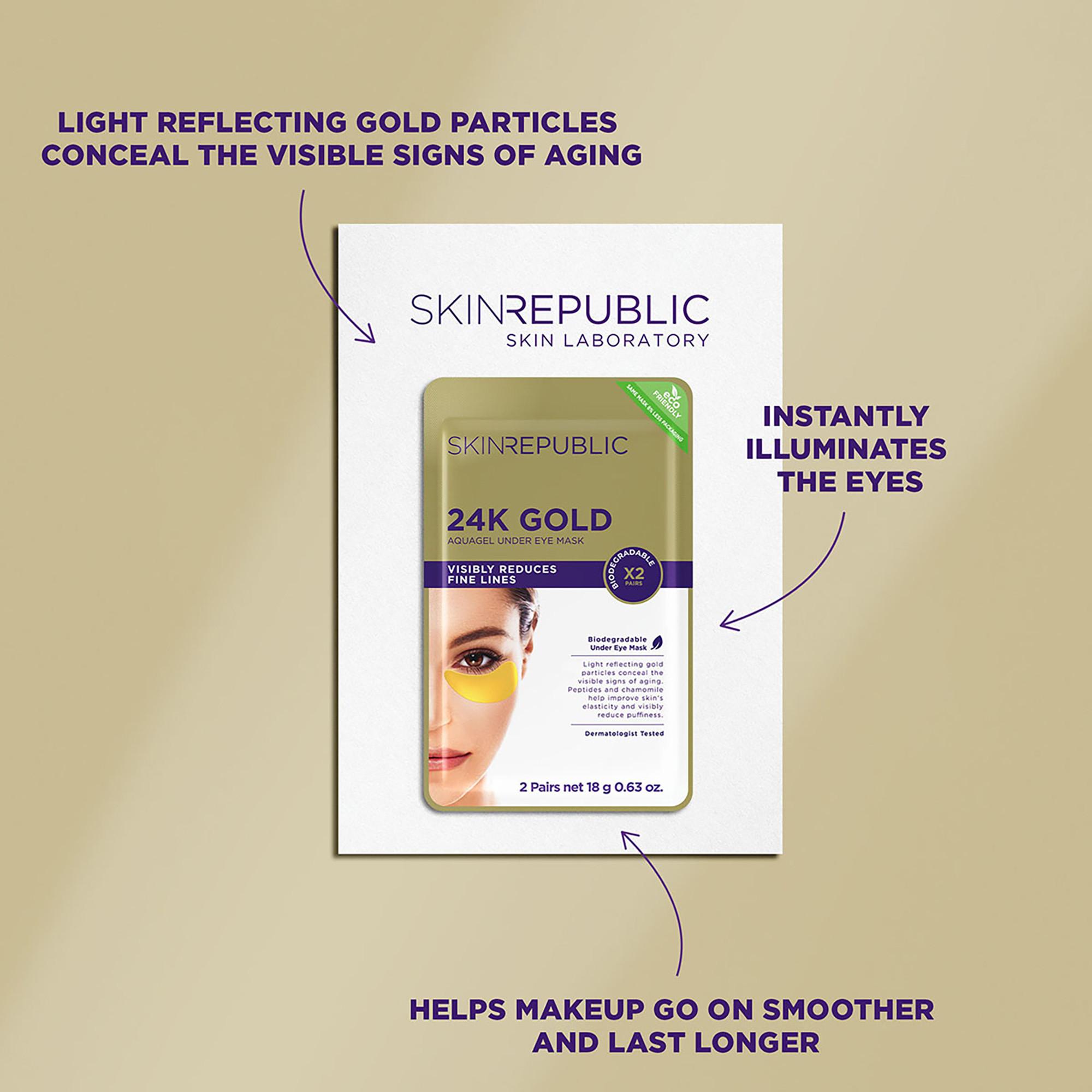 Skin republic  24K Gold Aquagel Under Eye Patch 