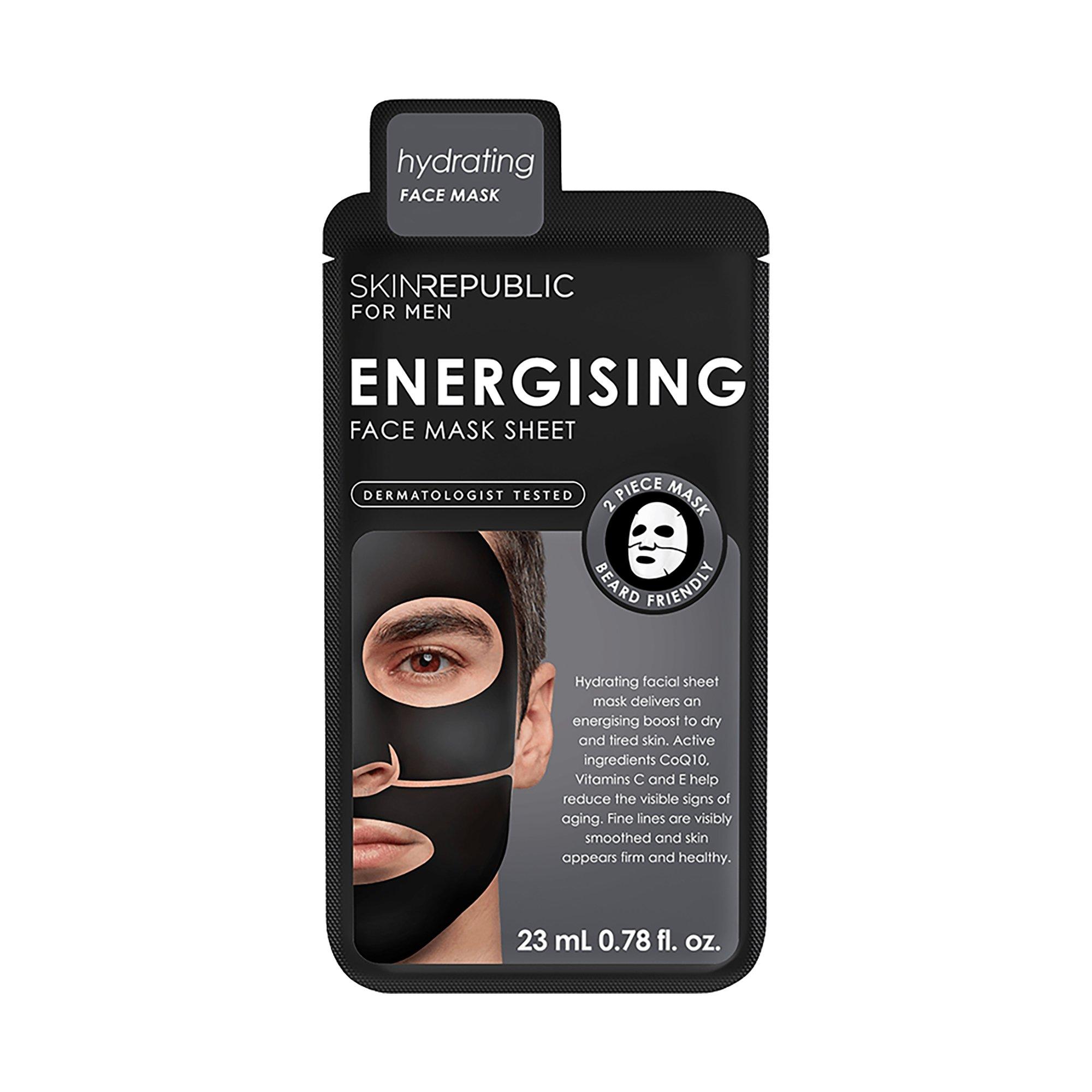 Image of Skin republic Men's Energising Face Mask Sheet - 1 pezzo