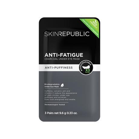 Skin republic Men's Anti-Fatigue Charcoal Anti-Fatigue Under Eye Patch for Men 