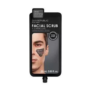 Men's Facial Scrub & Charcoal