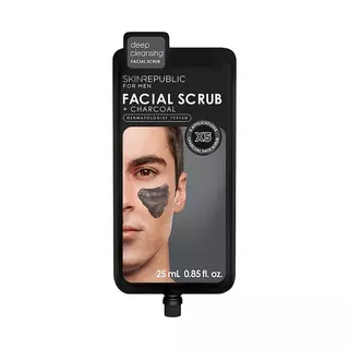 Skin republic Men Facial Scrub Charcoal Men's Facial Scrub & Charcoal 