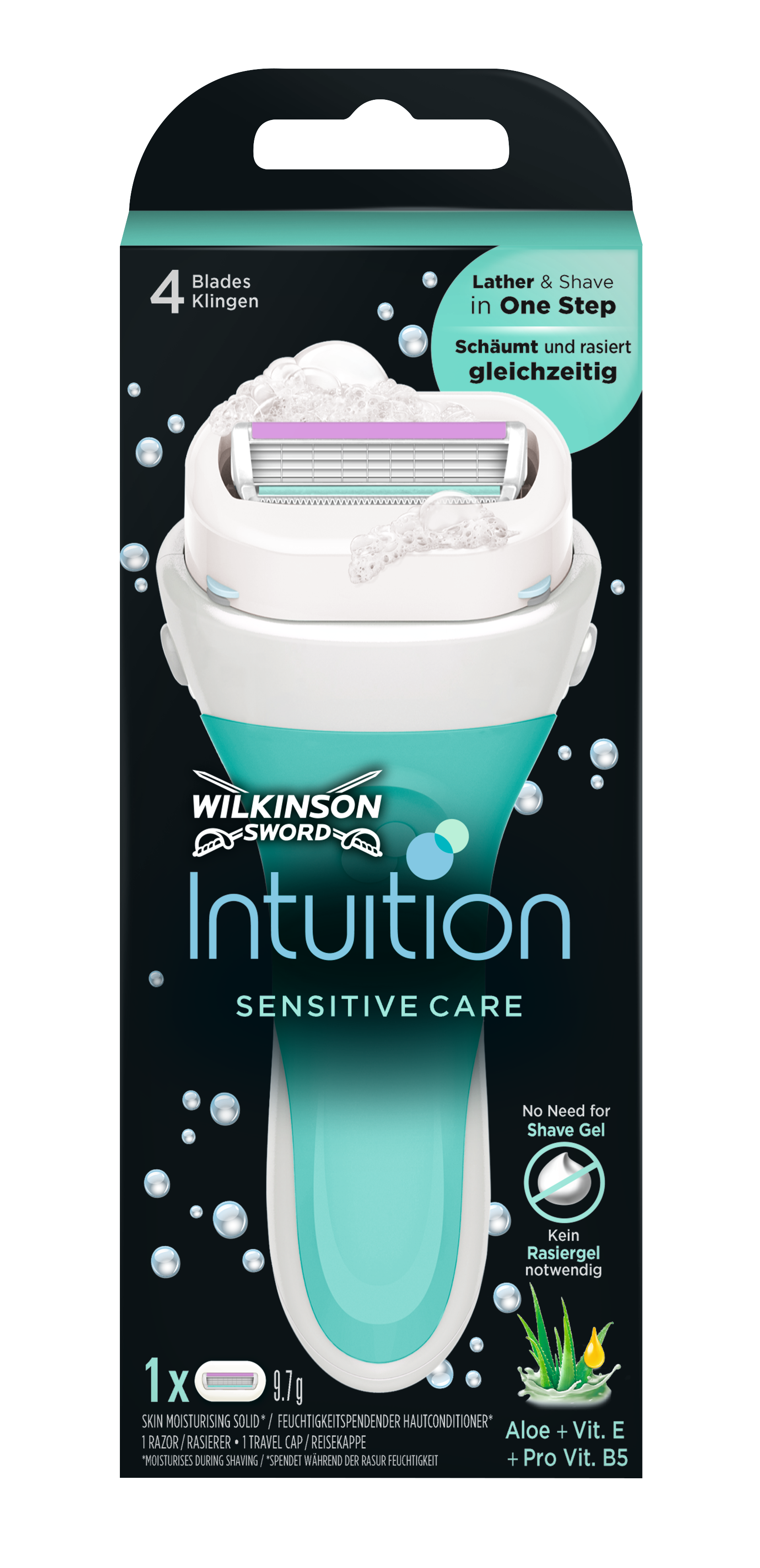 Image of WILKINSON Natural & Light Intuition Naturals Rasierapparat - 1 pezzo