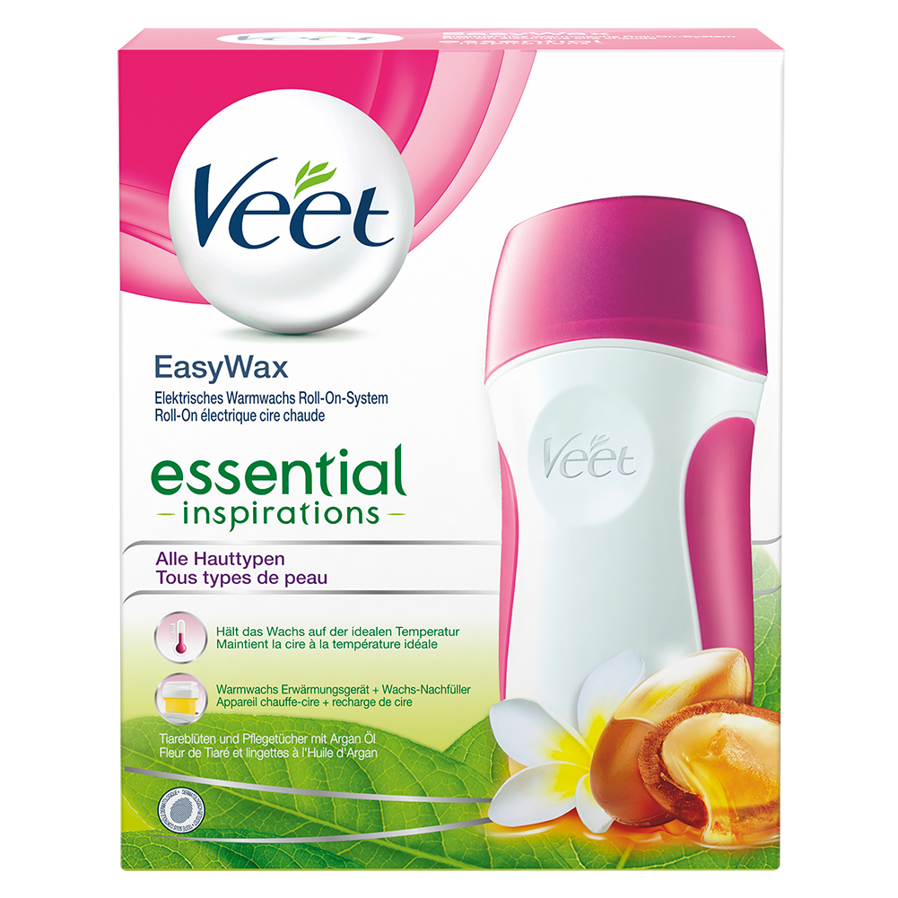 Image of Veet Easy Wax - Essential Inspirtations Easy Way Elektrisches Warmwachs Roll-On-System - ONE SIZE