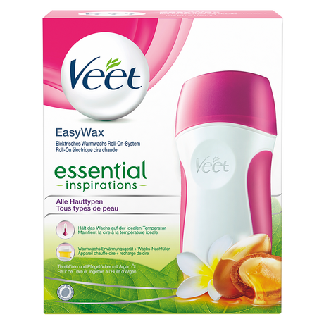 Veet Easy Wax - Essential Inspirtations Easy Way Elektrisches Warmwachs Roll-On-System 