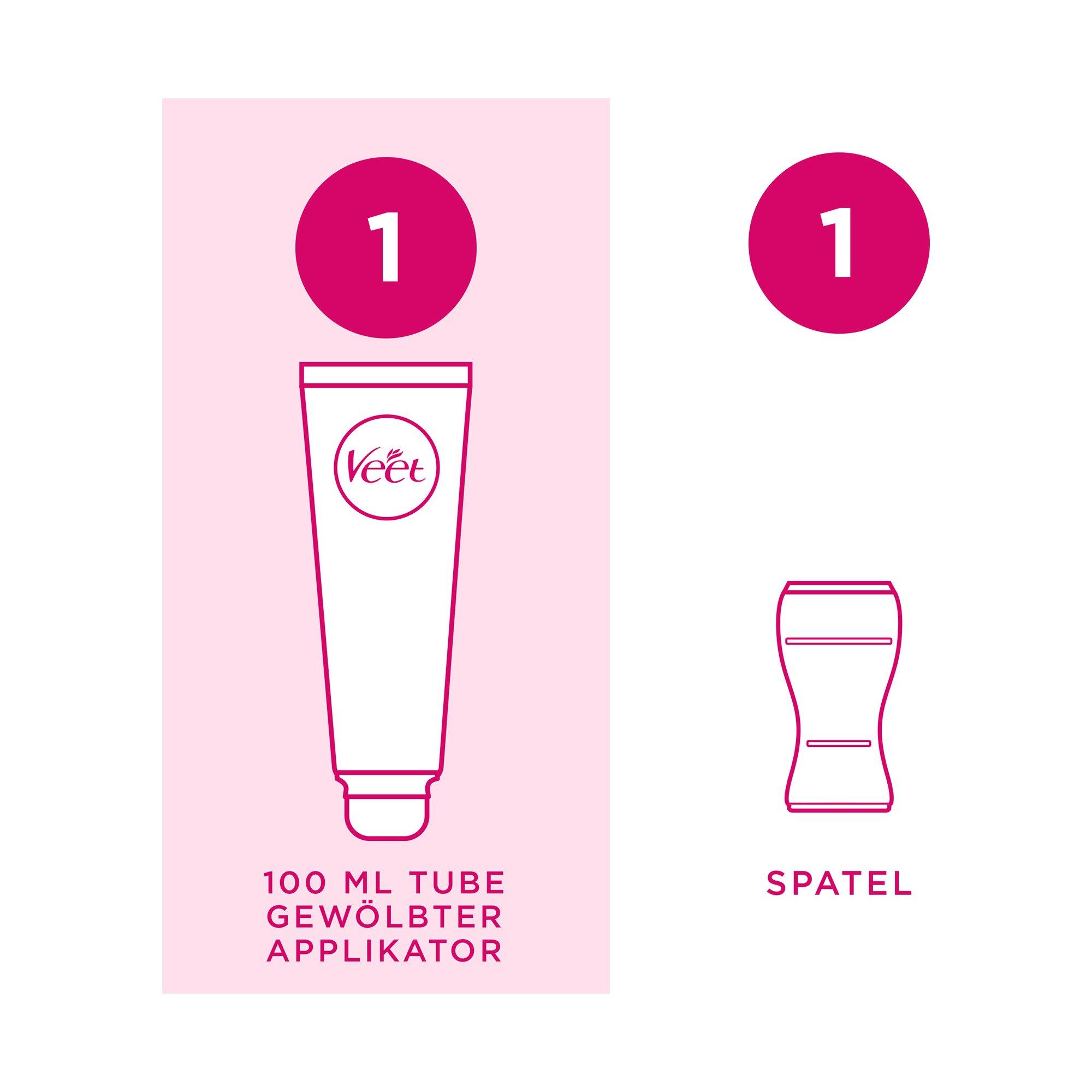 Veet Pure - Trockene Haut - Körper & Beine Creme trockene Haut Körper  