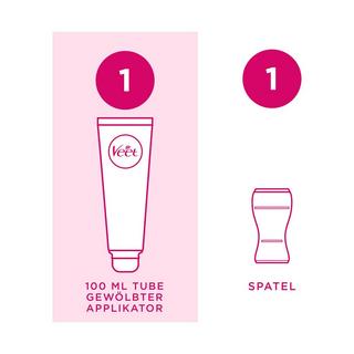 Veet Pure - Trockene Haut - Körper & Beine Crema Corpo Pelle secca 