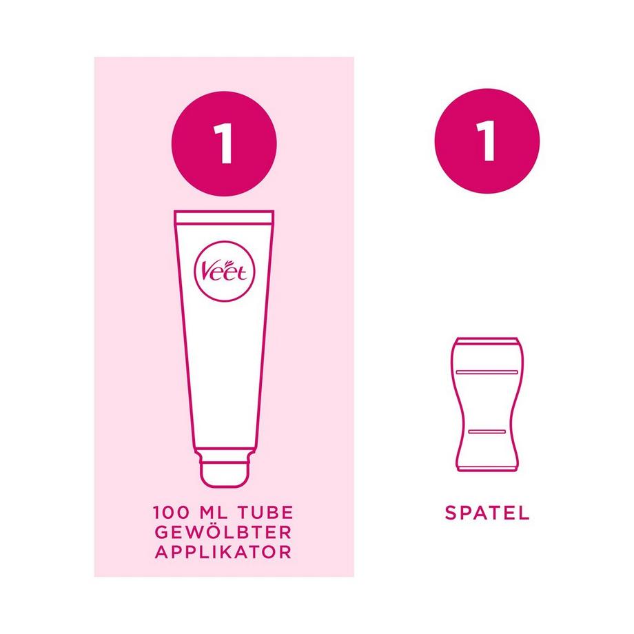 Veet Pure - Trockene Haut - Körper & Beine Crema Corpo Pelle secca 