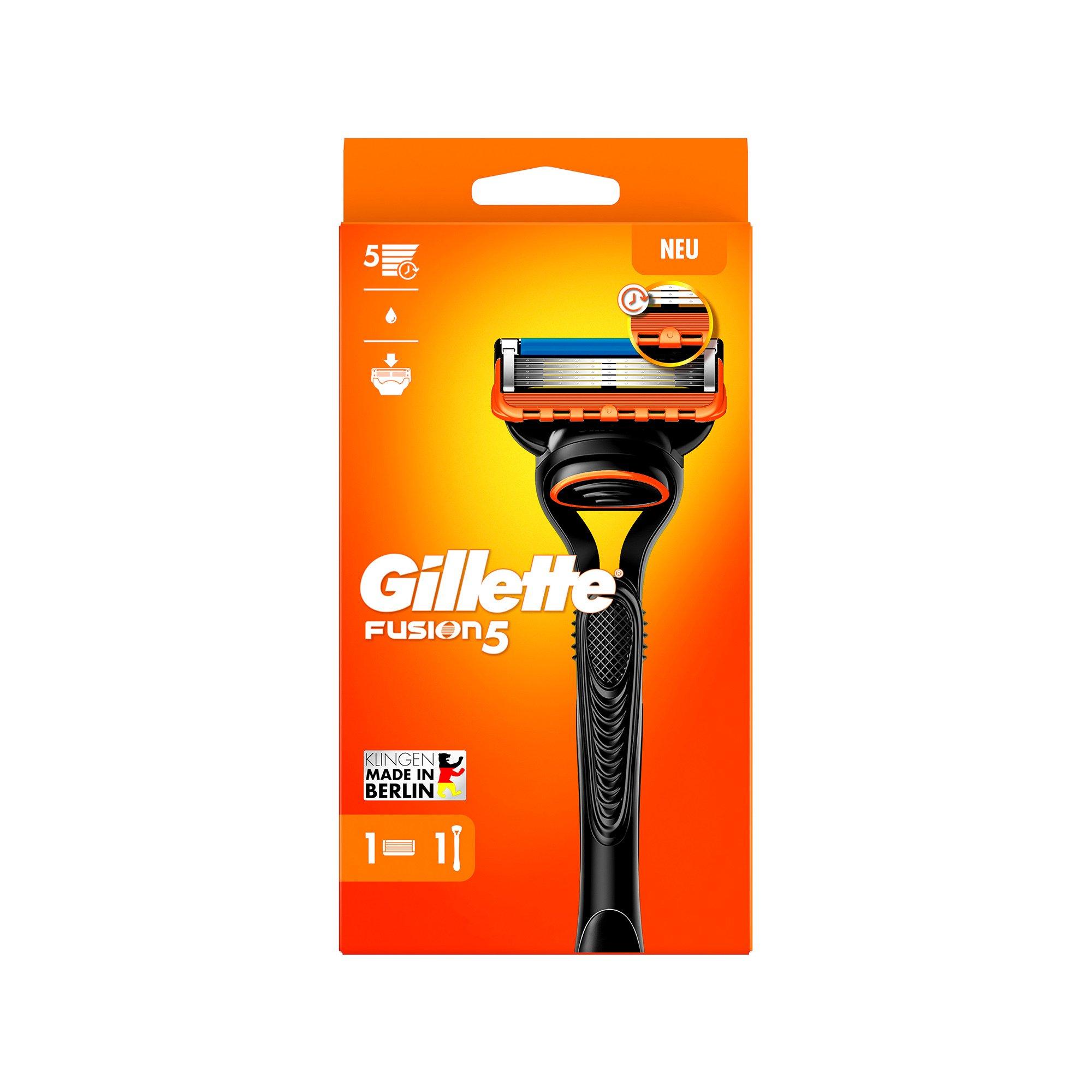 Image of Gillette Fusion5 Rasierer Herren mit 1 Rasierklinge