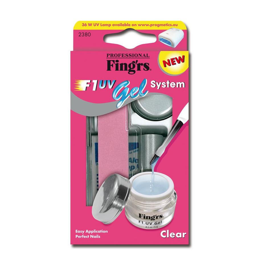 Fing'rs  F1 UV Gel System Transparent 