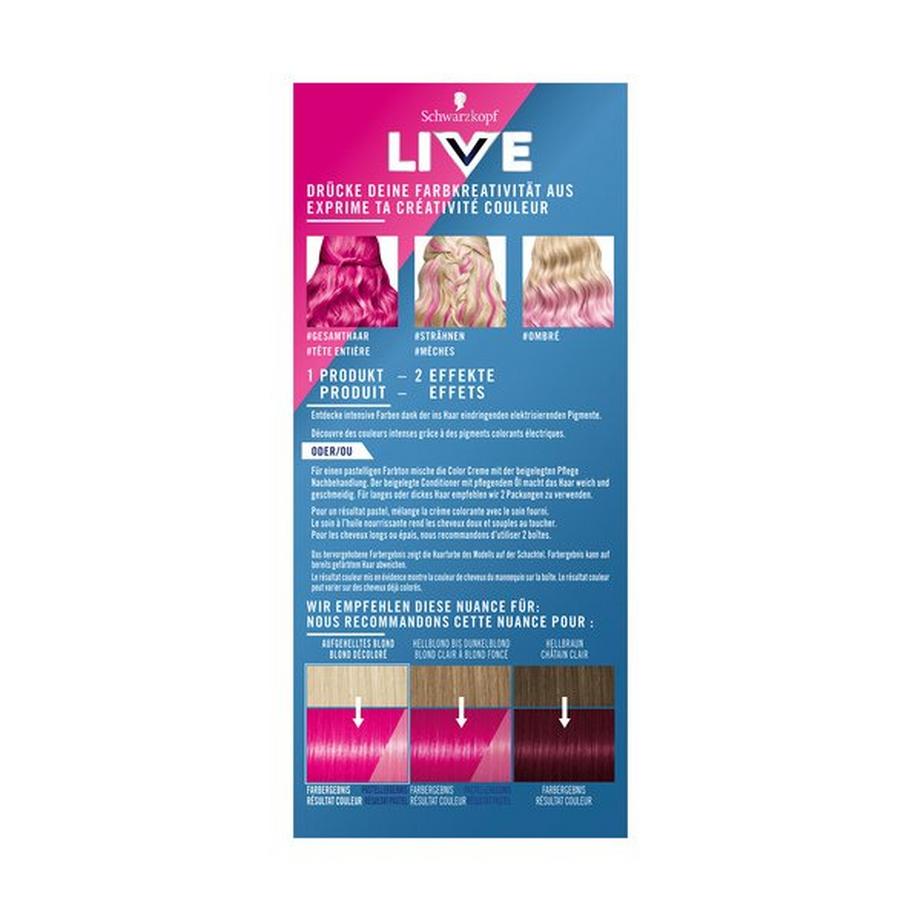 LIVE  Ultra Brights Semi-Permanente Coloration 