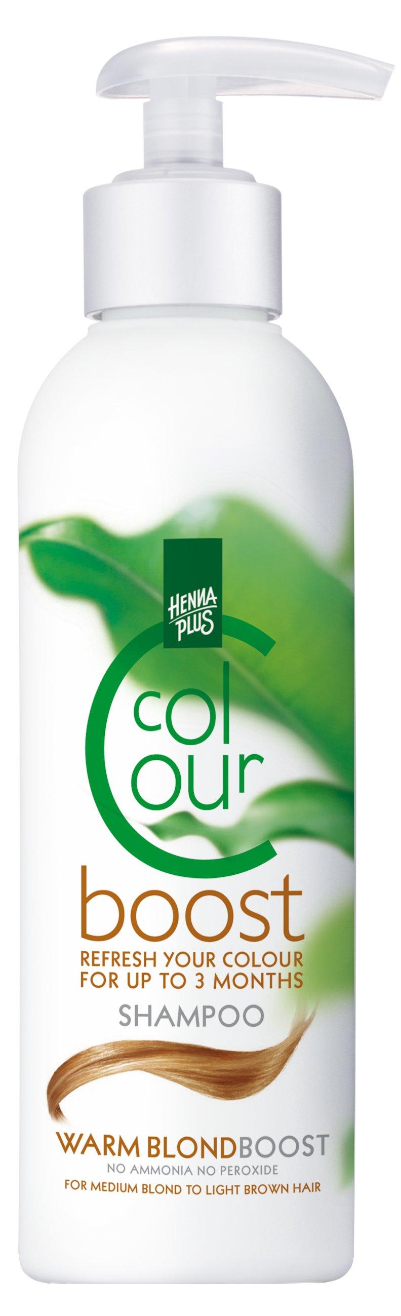 Image of HENNAPLUS Colour Boost Shampoo Warm Blond Hair - 200ml