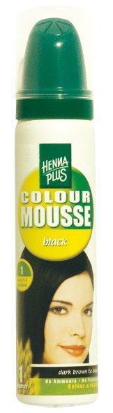 Image of HENNAPLUS Colour Mousse Black 1 - 75ml