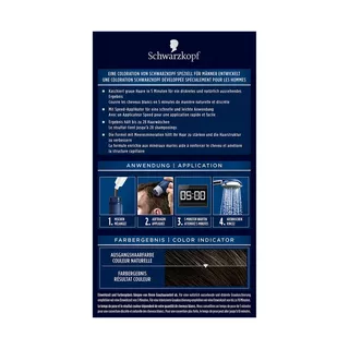 MEN PERFECT Soft Anti-Grau Tönungs-Gel Natur Schwarzbraun 80