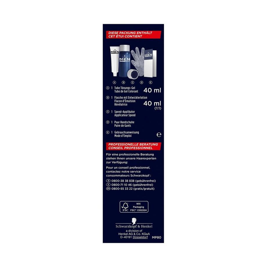 MEN PERFECT Soft Gel Colorante Anti-Grigio 