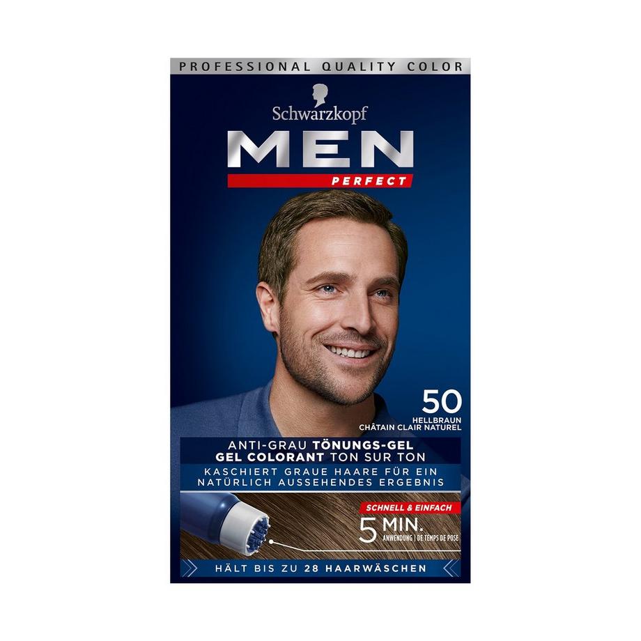 MEN PERFECT Soft Anti-Grau Tönungs-Gel 