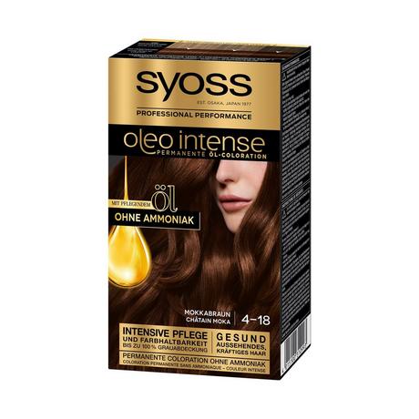 syoss Mittelbraun oleo intense, permanente Öl-Coloration 