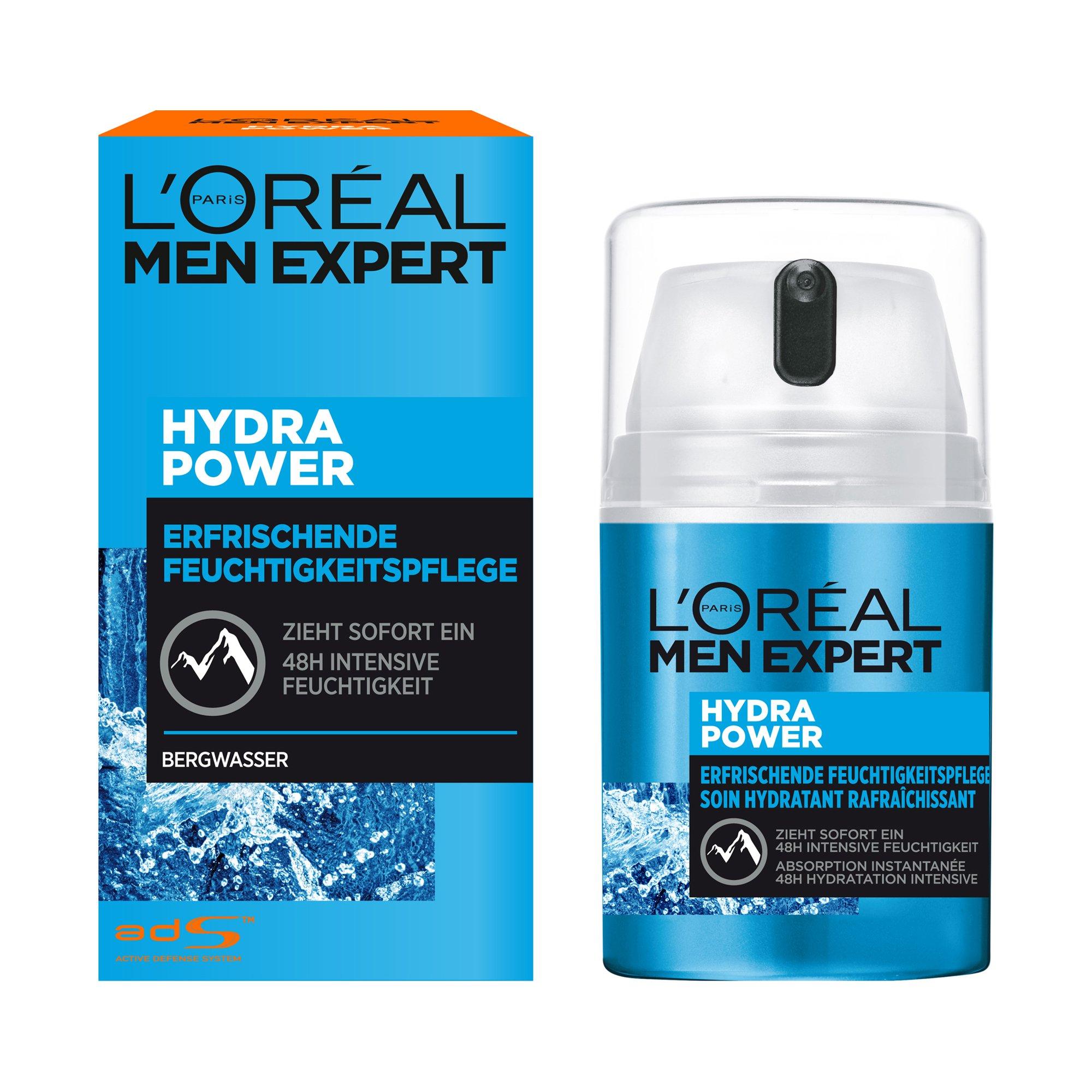 Image of MEN EXPERT Hydra power Men Expert Hydra Power Erfrischende Feuchtigkeitspflege - 50ml
