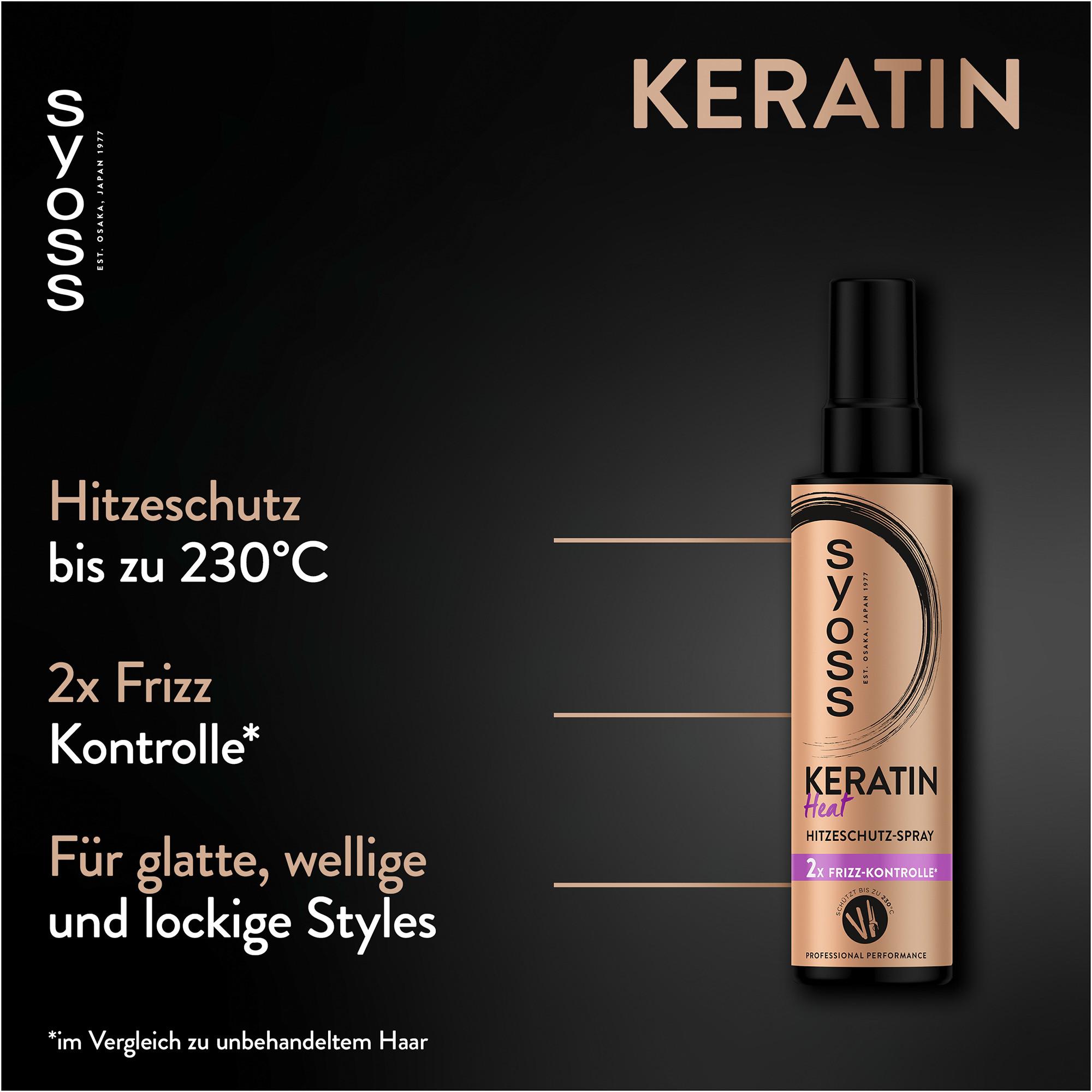 syoss Heat protein Styling - Spray Keratin Heat Protect 