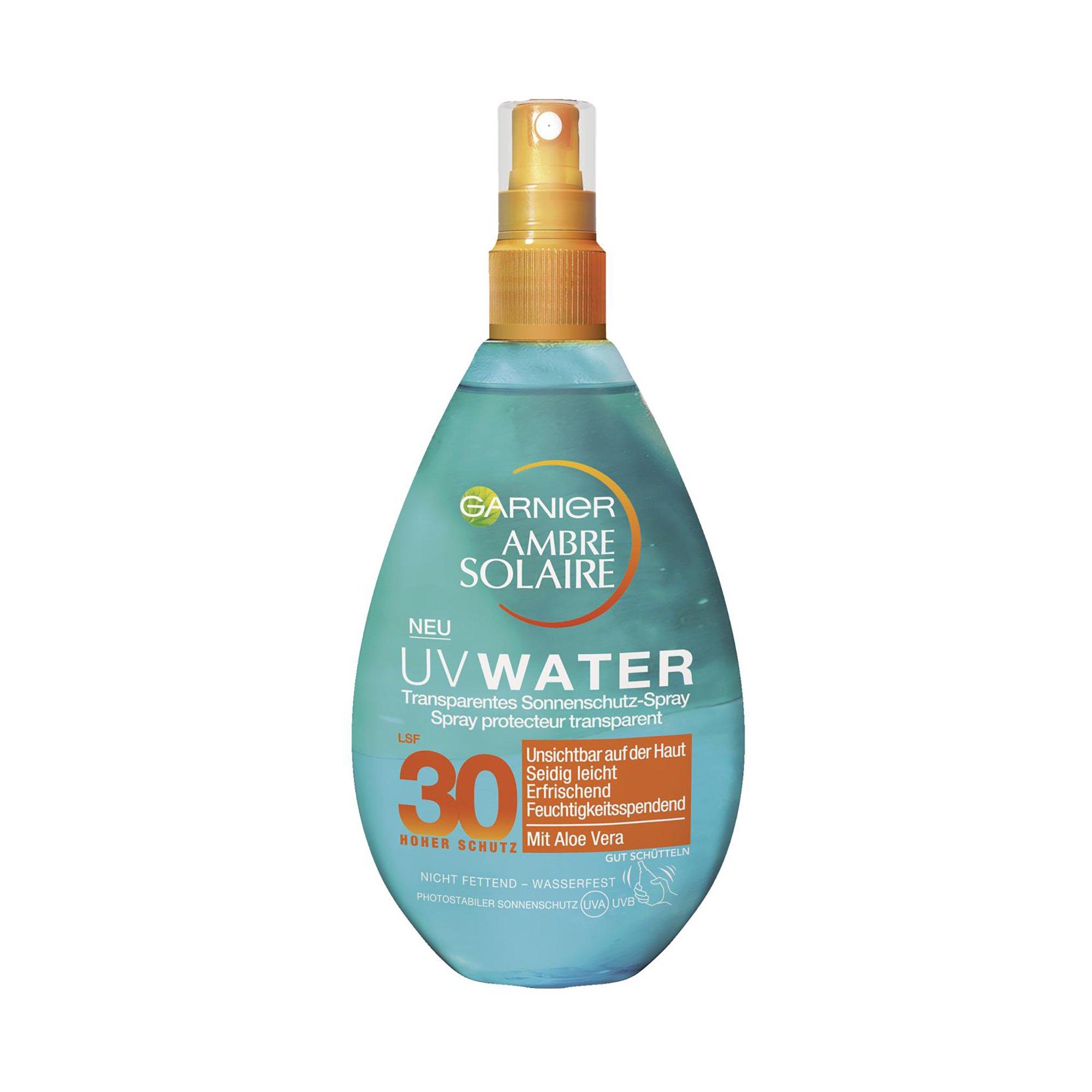 Image of AMBRE SOLAIRE Solarwater UV Water Transparentes Sonnenschutz-Spray LSF 30 - 150 ml