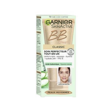 GARNIER  BB Cream Miracle Skin Perfector – pour Peaux Normales à Moyennes 