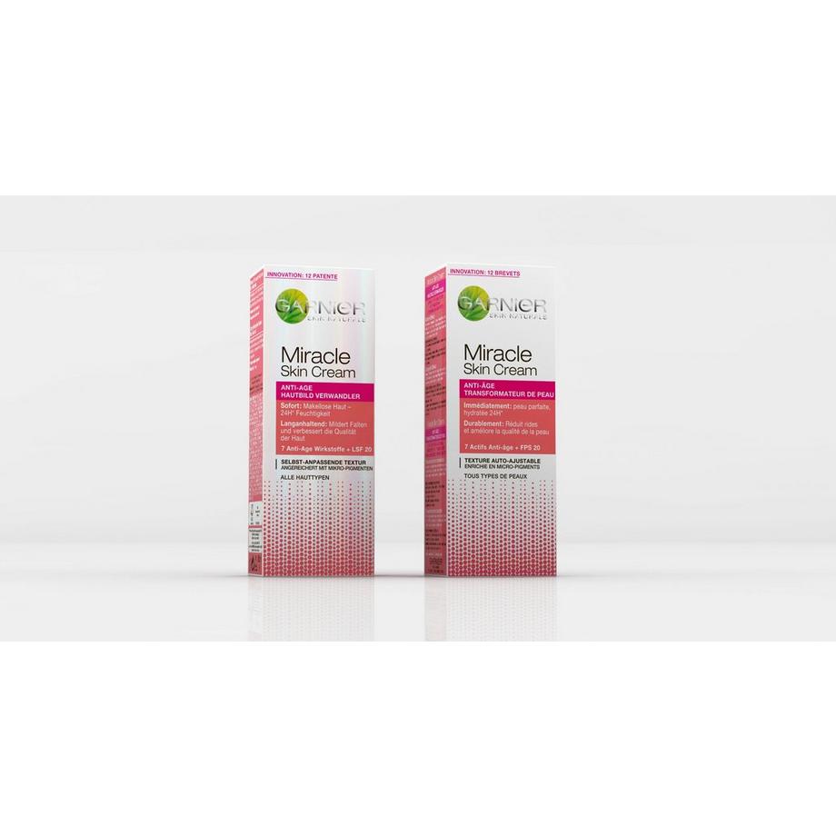 GARNIER  Miracle Skin Cream Tag 