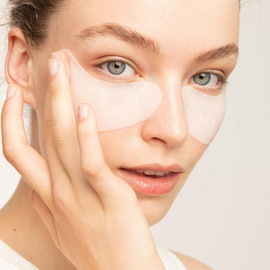 GARNIER Orange Hydra Bomb Augen-Tuchmaske Orangenextrakt + Hyaluronsäure 