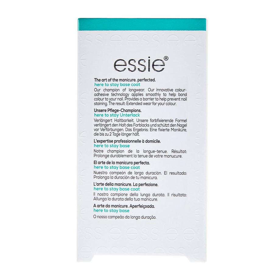 essie  Here to stay Base-Coat Soins des Ongles 
