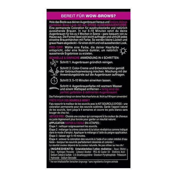 syoss Kit Augenbrauen-Kit 