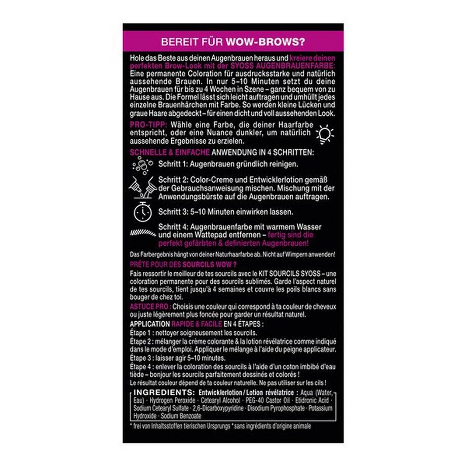 syoss Kit Eyebrow-Kit 