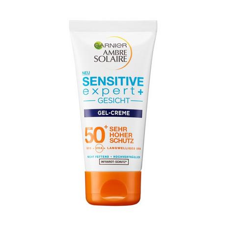 GARNIER Ambre Solaire Sensitive Expert+ Gel SPF 50 Sensitive Expert+ Crema-Gel viso SPF 50 