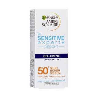 GARNIER Ambre Solaire Sensitive Expert+ Gel SPF 50 Sensitive Expert+ Crema-Gel viso SPF 50 