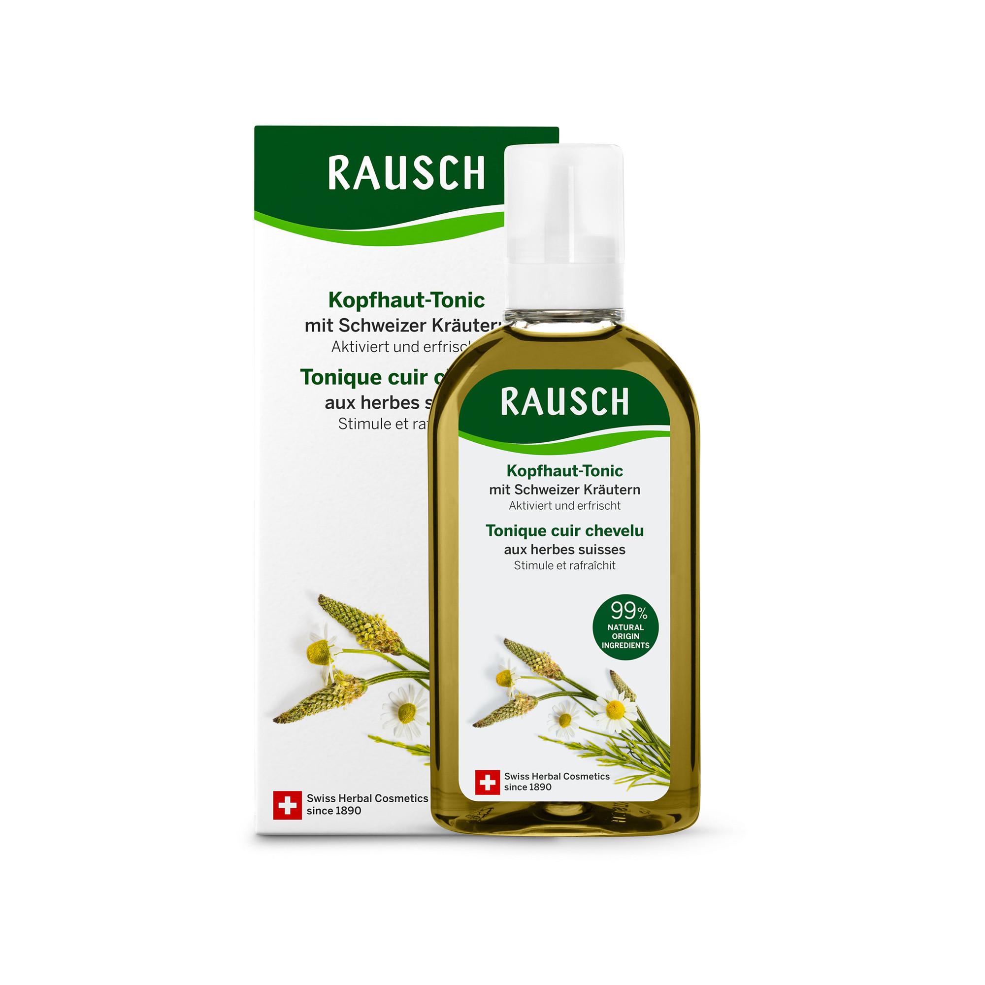 RAUSCH Herbes Suisses  Tonique cuir chevelu  