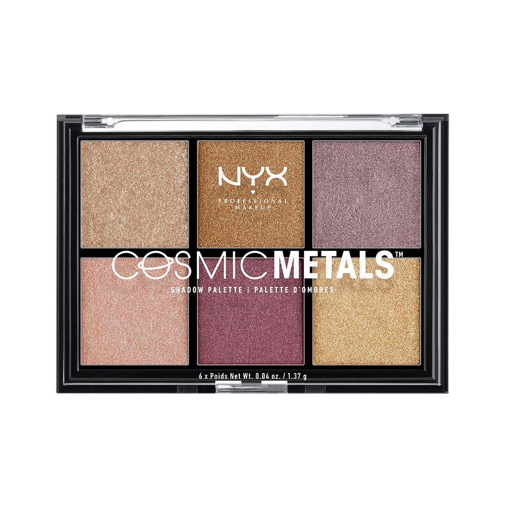 Image of NYX-PROFESSIONAL-MAKEUP Cosmic Metals Shadow Palette - 80G