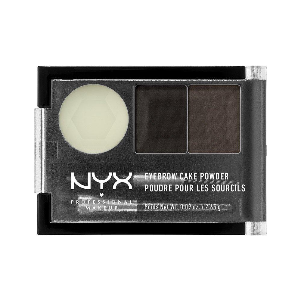 Image of NYX-PROFESSIONAL-MAKEUP Eyebrow Cake Powder Eyebrow Cake Powder - Black/Gray - 31g