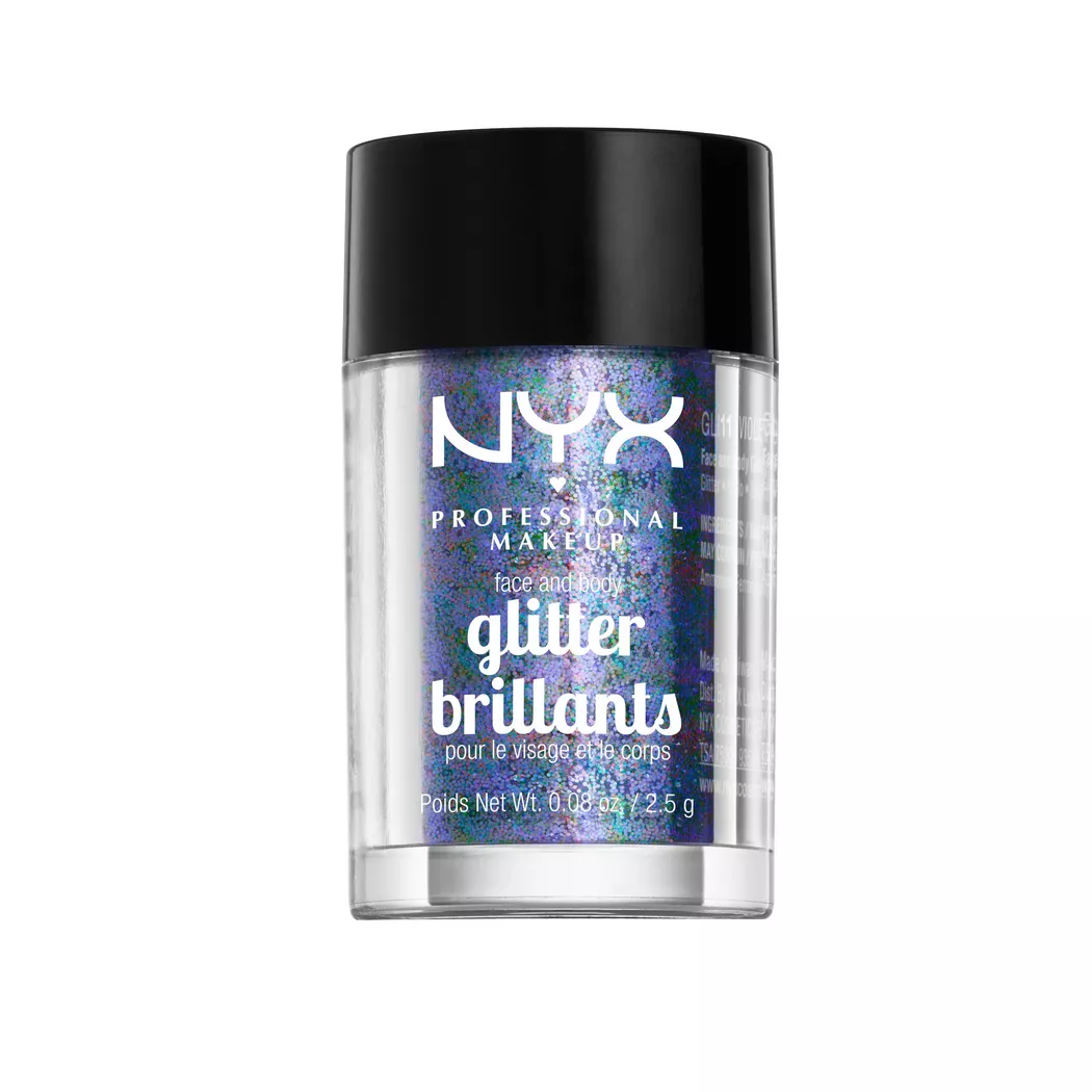 NYX-PROFESSIONAL-MAKEUP - Face & Body Glitter, 15 g, Violet