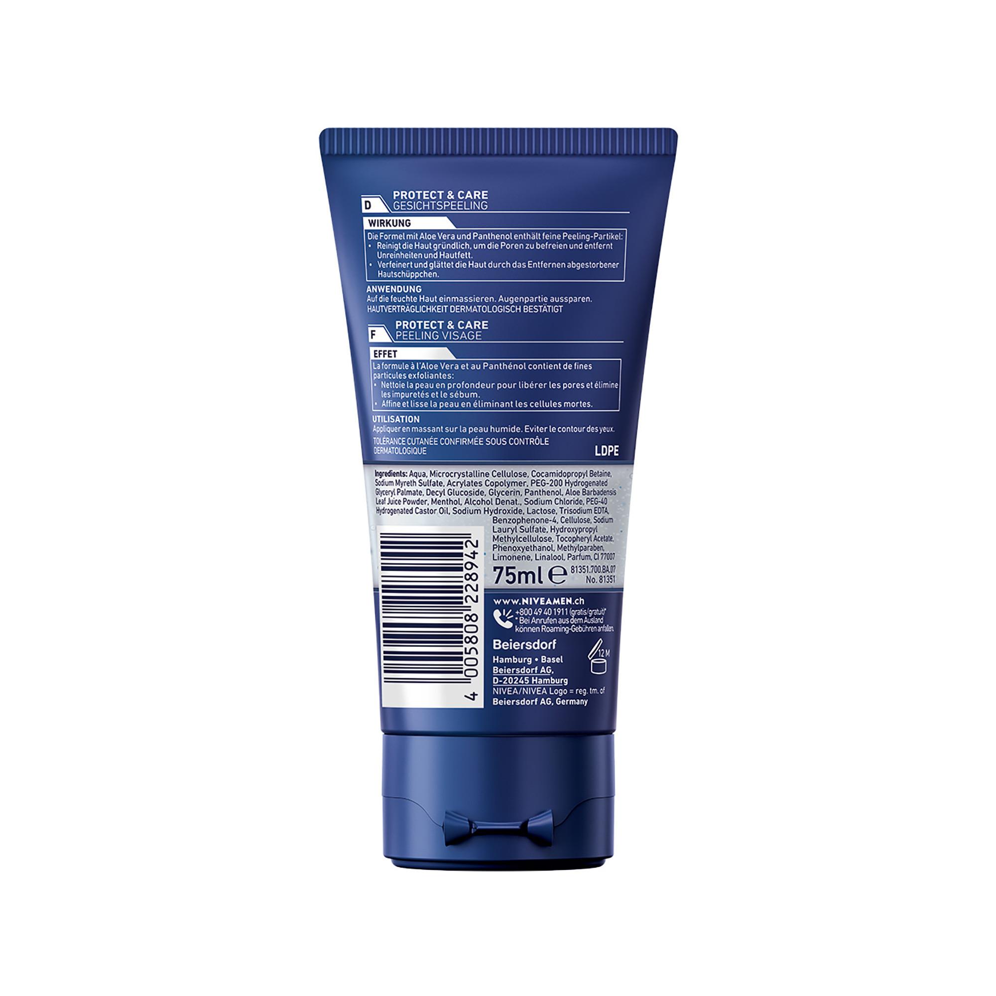 NIVEA Men Men Protect & Care Tiefenreinigendes Peeling 