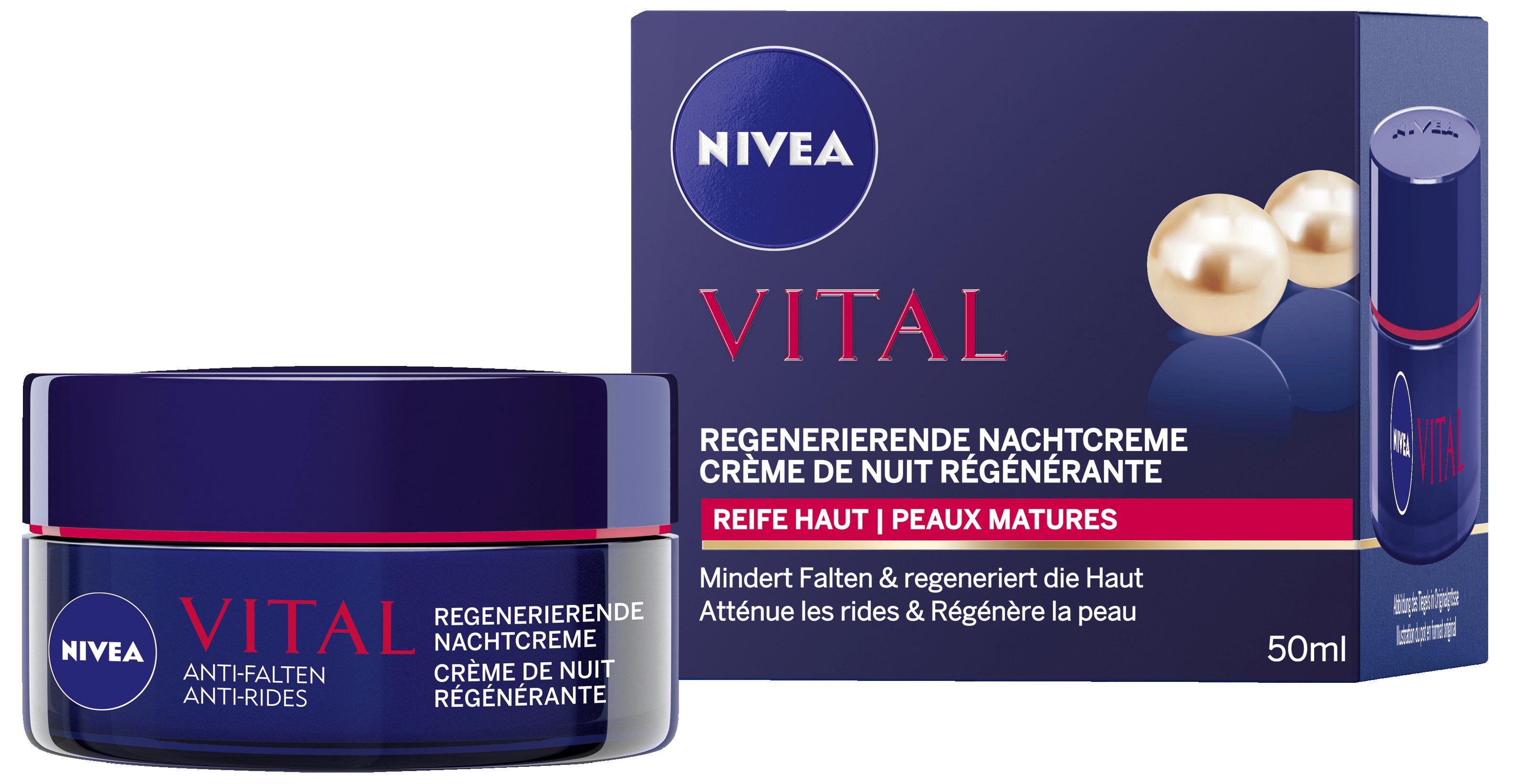VIANEK Normalisierende Nachtgesichtscreme – Für Fettige & Problematische Haut, 50 Ml, Vegan