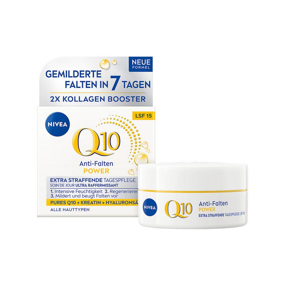 NIVEA Q10 Power Anti-Falten Visage Q10plus Anti-Rides Crème de Jour 